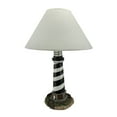 thumbnail image 2 of Cape Hatteras Black and White Striped Lighthouse Lamp, 2 of 3
