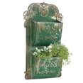 thumbnail image 4 of Bigfortune Metal Wall Planter For Outdoor Indoor,Metal Plant Pot Holders,Rustic Wall Hanging Planter,Garden Wall Flower Planters, 4 of 5
