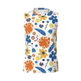 thumbnail image 6 of Lsque Flower Print Men's Cotton Blend Sleeveless Muscle Shirts (S-3XL)- Moisture Wicking, Odor Protection, UPF 30+,X-Large, 6 of 8