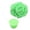 C008- Green, variant on Butter Stress Play Sets, Slime & Putty Decoration, Clear Slime Bucket, Clear Container with Lid, Plastic Storage, Clear Storage Containers, Plastic Container, Brown Solid, 3X3 in, 1 Pc,