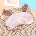 thumbnail image 3 of TheFound Christmas Eye Mask Plush Animal Cute Fluffy Cartoon Accessory, 3 of 8