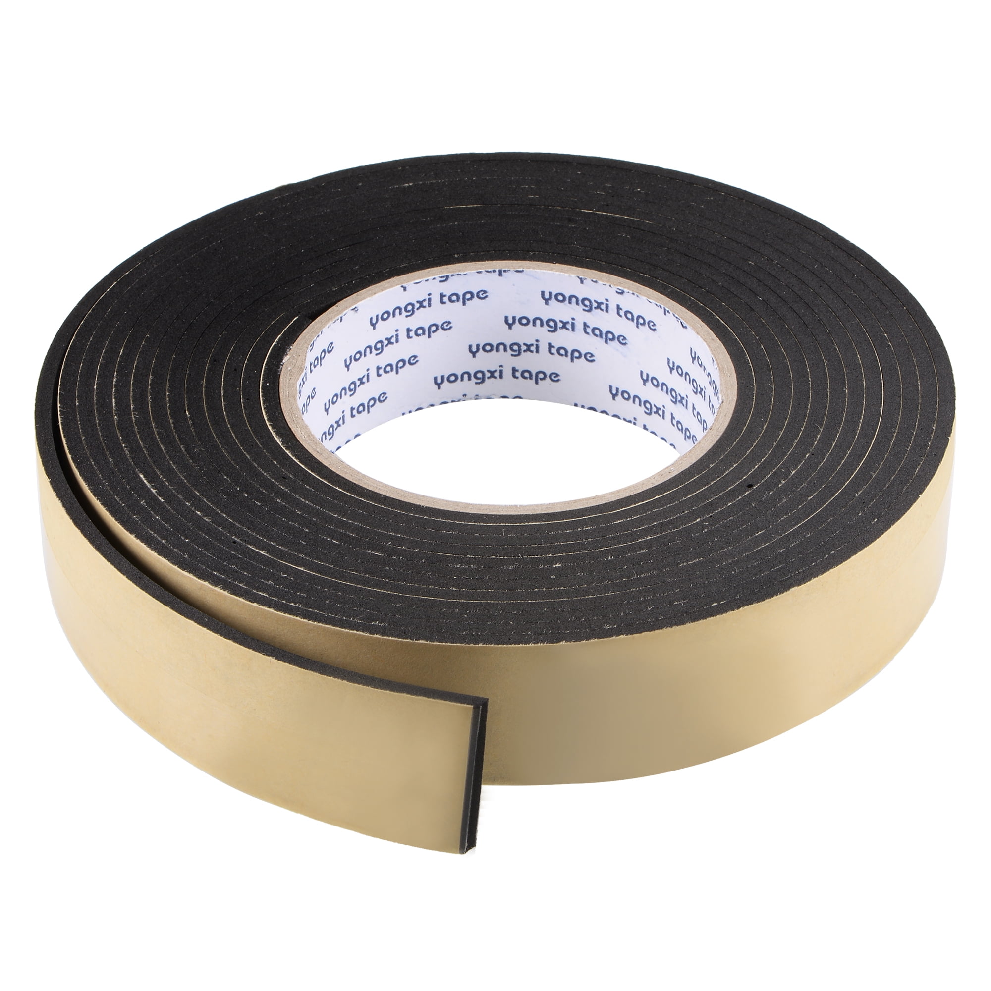 32.8 feet Length Foam Seal Strip Double-Sided Adhesive Weather Strip Foam Tape , White High Density Foam Tape 1.18 Inch Wide X 1/8Inch Thick 