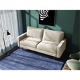 thumbnail image 3 of Saint Birch 13012S-BG Saint Birch Shelby Upholstery Sofa with Wood Legs - Beige, 3 of 11