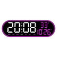 thumbnail image 2 of YgkuHd Multifunctional Remote Control Clock Living Room Wall Clock Home Decoration Digital Electronic Clock Silent Clock Temperature And Humidity Color Screen Clock, 2 of 8