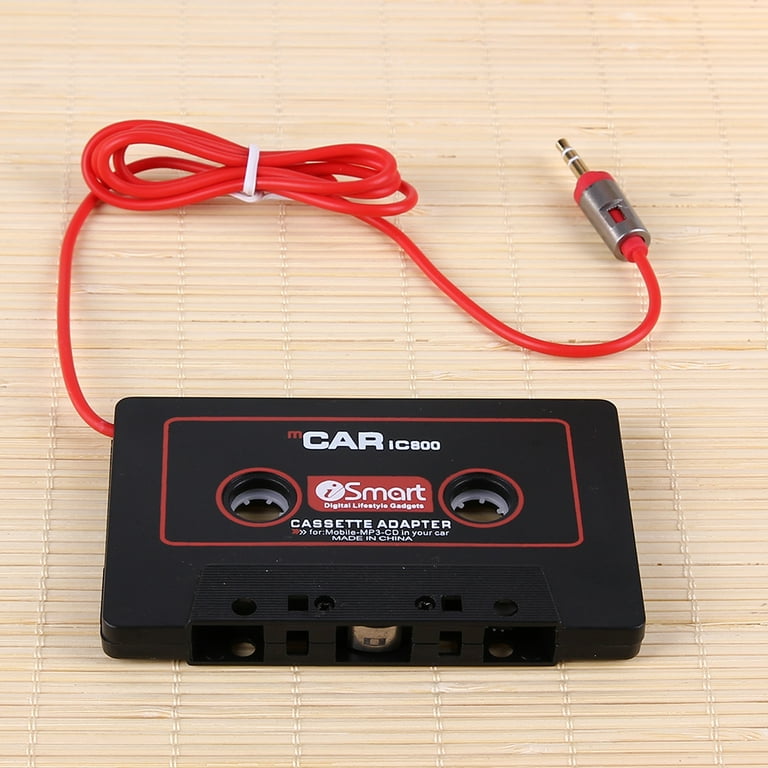 Ltesdtraw 3.5mm Jack Plug Car Cassette Tape Adapter Cassette MP3 Player Converter, Size: 160*130*60mm