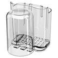 thumbnail image 2 of Oleegame 1PC Spoon And Lid Rest Toothbrushes Tooth Cups Shelves Shelves Non Perforated Bathroom Mouthwash Cups Wall Mounted Toothpaste Cup Storage Racks Transparent White Gray, 2 of 9