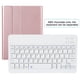 thumbnail image 3 of Teclado Bluetooth Con Funda De Cuero Para Ipad / Ipad Air / Air2 / Pro De 9,7 Pulgadas (Oro Rosa) Vogacara EL006386-00, 3 of 5