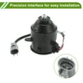 thumbnail image 3 of Motor de ventilador del radiador Unique Bargains para Toyota Camry 2000-2007 Ventilador de enfriamiento del motor silencioso No.163630V130 1 Pc, 3 of 6