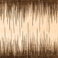 thumbnail image 1 of Ahgly Company Indoor Square Abstract Orange Modern Area Rugs, 3' Square, 1 of 4