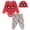 Red/Black/Grey, variant on Spiderman Baby Boys Clothing 3-Piece Set with Baby Bodysuit, Pants, and Hat - Marvel Avengers Baby Boy's Outfit (Red/Black/Grey, 3-6 Months)