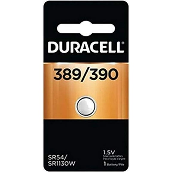 3 Pcs Duracell 389 390 SR54 SR1130W Silver Oxide Watch Batteries