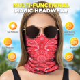 thumbnail image 2 of Headwear JOEYOUNG, polaina con cuello bandana, que envuelve la cabeza, 2 of 6