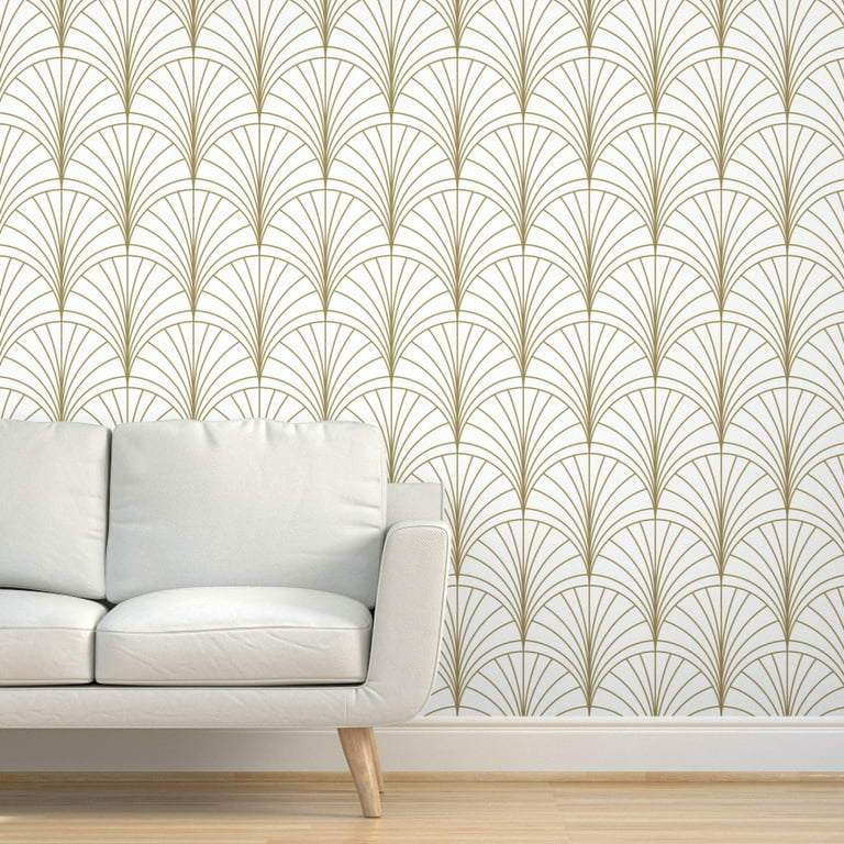Dimoon 393x17.3 Delicate White Flowers Golden Peel and Stick Wallpaper  Removable Wallpaper Floral …See more Dimoon 393x17.3 Delicate White  Flowers