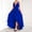 Blue, variant on XWSHYW Women's Summer Dress V Neck Sleeveless Stretchy Sun Dresses Casual Long Dress, Sizes S-3XL