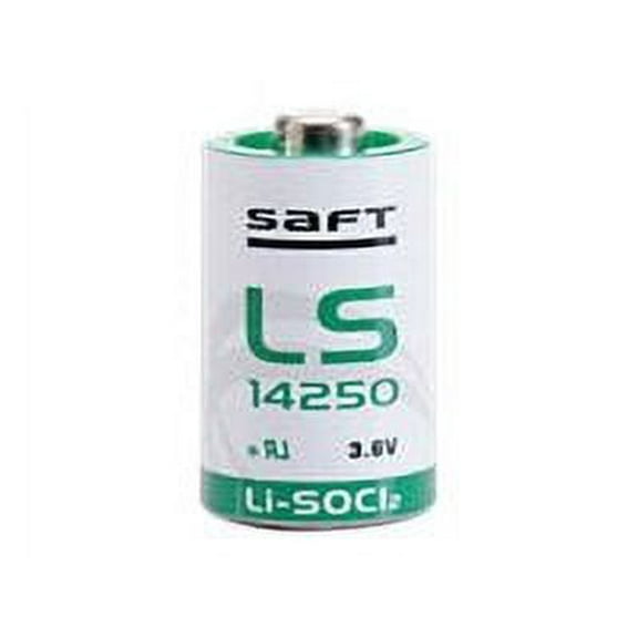 Saft LS14250 (ER14250) 3.6V 1/2 AA 1200mAh Lithium Battery
