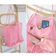 thumbnail image 3 of Bolsa de playa HOXIS Mesh para mujer en nailon rosa y poliéster, 3 of 6