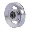 thumbnail image 1 of Polea de aleación de aluminio con rodamiento y rueda universal resistente al desgaste para gimnasio 88mm, 1 of 9