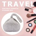 thumbnail image 3 of Bling Clutch Bags for Women Evening Wedding Party Rhinestone Wristlet Purses, 3 of 6