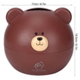 thumbnail image 4 of Cubierta De Caja De Pañuelos De Oso, Lindo Caricatura Redondeada De Grandes Bordes De Apertura Bifurcador De Cajas De Pañuelos Divertidos Para Regalos De Decoración De La, 4 of 7