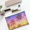thumbnail image 6 of Sigee Palm Trees at Sunset for Multipurpose Zipper Pouch Paper Reusable Cosmetic bag for Purse Water Resistant Gift, 6 of 8