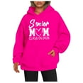 thumbnail image 2 of Senior Mom Hoodies for Women Class Of 2026 Hoodie Graduation Graphic Hooded Sweatshirt with Pockets Pullover Tops, 2 of 5