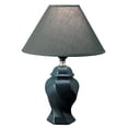 thumbnail image 1 of ORE International Lampe de Table en Céramique - Vert, 1 of 2