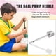 thumbnail image 1 of Aguja de bomba inflable de bola deportiva de acero inoxidable para baloncesto de bicicleta, 1 of 4