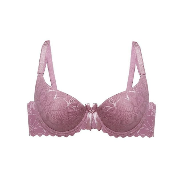 Brasier Simply Basic para Mujer, Flores Rosa Talla 32B