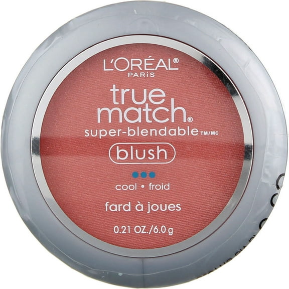 L'Oreal True Match Super-Blendable Blush, Rosy Outlook 0.21 oz (Pack of 2)