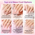 thumbnail image 6 of Gellen 71Pcs Gel Nail Polish Kit with 54W UV Light, 32Colors Rainbow Glow All Seasons Hema-Free Gel Polish Set with 5pcs Functional Gel Top Base Coat, Nail Art Salon Manicure for Women, 6 of 9