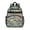 Monster Cartoon Truck Gray Pattern, variant on Monster Cartoon Truck White Pattern Cute School Backpack Bag for School with Padded Back and Adjustable Shoulder Straps 15.25"x11.5"x5.25"