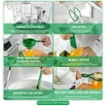 thumbnail image 4 of Kit de Fournitures de Mise en Conserve Professionnel de 7 Pcs Rouge avec Outils en Acier Inoxydable et Silicone – Comprend un Lève-Pot, des Pinces et un Panier de Transport pour une Mise en Conserve Sécuritaire et Efficace à Domicile de Confitures, Conserves et Plus, 4 of 6