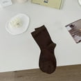 thumbnail image 4 of Oat strip stack socks solid cotton tube socks, 4 of 5