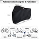 thumbnail image 5 of Funda para bicicleta para 2 bicicletas impermeable 210D Funda protectora para bicicleta transpirable para exteriores con ojales de bloqueo, para bicicletas de montaña y de carreras, 5 of 7