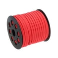 thumbnail image 1 of Unique Bargains 49,21 Yards Cordon Plat en Suède 5mm pour Bricolage Rouge 1 Rouleau, 1 of 4