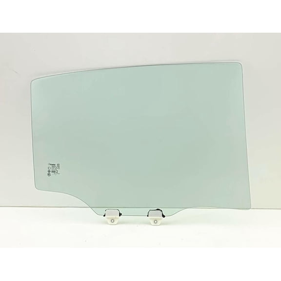 Passenger Right Side Rear Door Window Door Glass Compatible with Acura TLX 2015-2020 Models