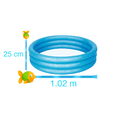 thumbnail image 2 of Alberca Inflable Infantil 3 Aros Plástico PVC 101 cm Diámetro Bestway  Plástico Vinil Azul, 2 of 3