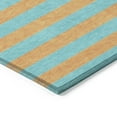 thumbnail image 4 of Addison Rugs Chantille Indoor/Outdoor Transitional Stripes Aqua Washable Runner Rug, 2'3" x 7'6", 4 of 6