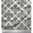 thumbnail image 1 of Soimoi Poly Georgette Fabric Swirls & Paisley Printed Craft Fabric by the Yard 52 Inch Wide, 1 of 3
