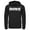 Black, variant on Men's Fortnite Classic White Logo Pull Over Hoodie Black 2X Large