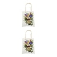 thumbnail image 3 of Bewildely Bolso de lona para pintar, bolso de compras, mano de obra fina multicolor, accesorios exquisitos reutilizables para mujer, 006-2835 006-28*35 2piezas, 3 of 6