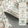 thumbnail image 5 of 2x6 Washable Runners for Hallways Non-Slip Bathroom Rug Runner 6ft,Ultra-Thin Soft Indoor Rug Boho Traditional Carpet Runner for Bedroom Laundry Room Terracotta, 5 of 8