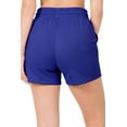 thumbnail image 3 of Niobe Clothing Womens French Terry High Waist Cotton Shorts, 3 of 5