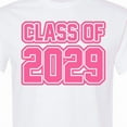 thumbnail image 4 of Inktastic Class of 2029 Pink T-Shirt, 4 of 5
