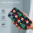 thumbnail image 2 of COMIO Christmas Case for iPhone 15,Christmas Tree Hat Stars Cover Fit for iPhone 15 for Women Men Girls,Unique Design Protective Cover Case, 2 of 4