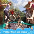 thumbnail image 4 of Trampolín aspersor juguetes para niños, trampolín parque acuático aspersor divertido verano al aire libre juegos de agua juguetes de patio, trampolín accesorios patio trasero juego de agua para niños Namotu WMZL-1735, 4 of 7
