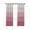 Pink, variant on Blue Aqua Ombre Blackout Curtains 63 Inches Long for Bedroom, Modern Abstract Art Farmhouse Striped Thermal Insulated Room Darkening Black Out Window Curtain Panels Grommet Drapes for Living Room