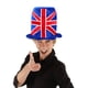 thumbnail image 1 of Union Jack Velvet Top Hat Union Jack Velvet Top Hat 30cm Queens Platinum Jubilee Hat British Fancy Dress Accessories For Unisex Adult ANGGREK DA1034, 1 of 8