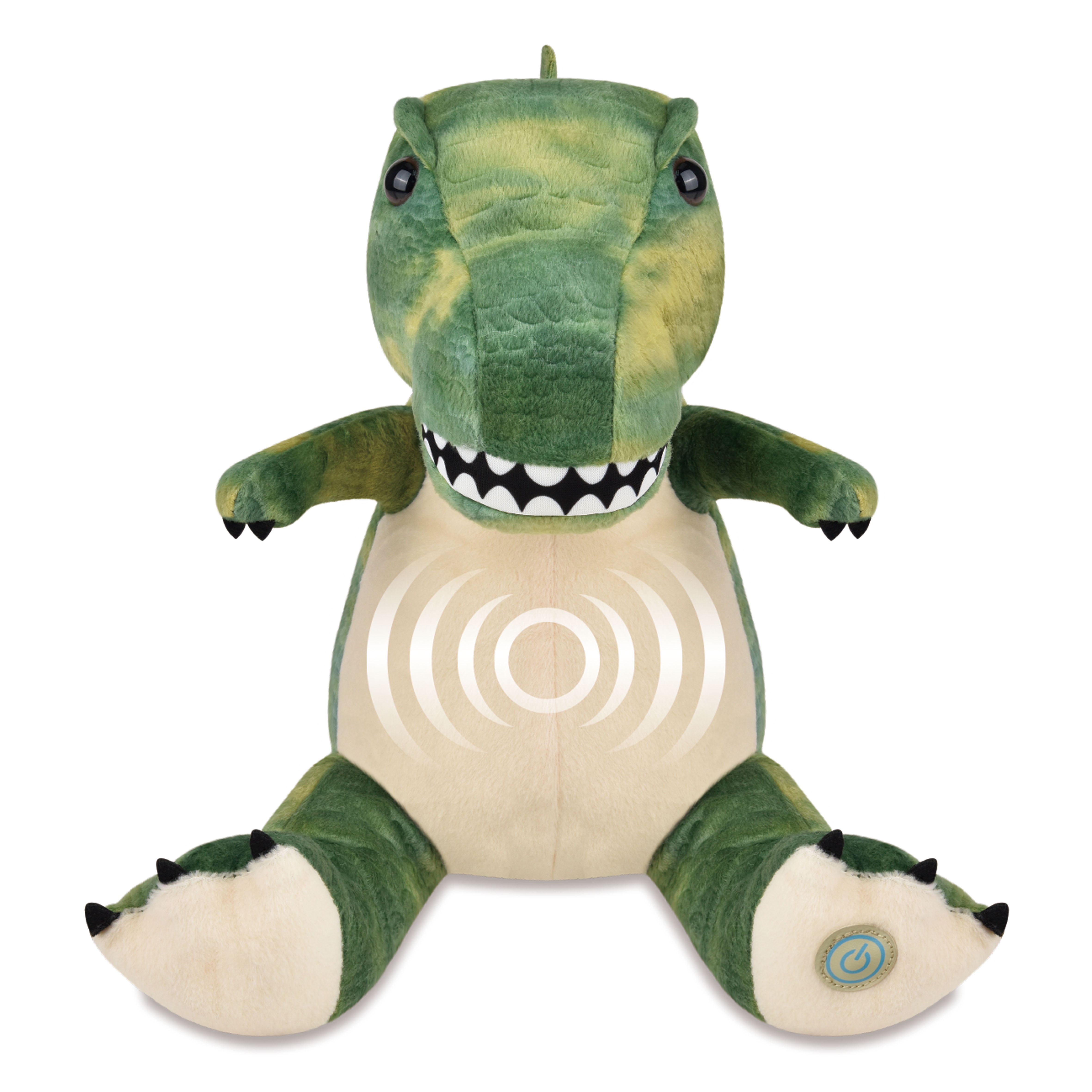 Health Touch Huggable Massaging Massager Gift with Relaxing Vibration-Dinosaur