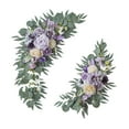 thumbnail image 2 of Arco de flores para boda, telón de fondo Floral, centro de mesa, guirnaldas de flores artificiales, decoración de fondo para pared, ventana, silla de, 2 of 7
